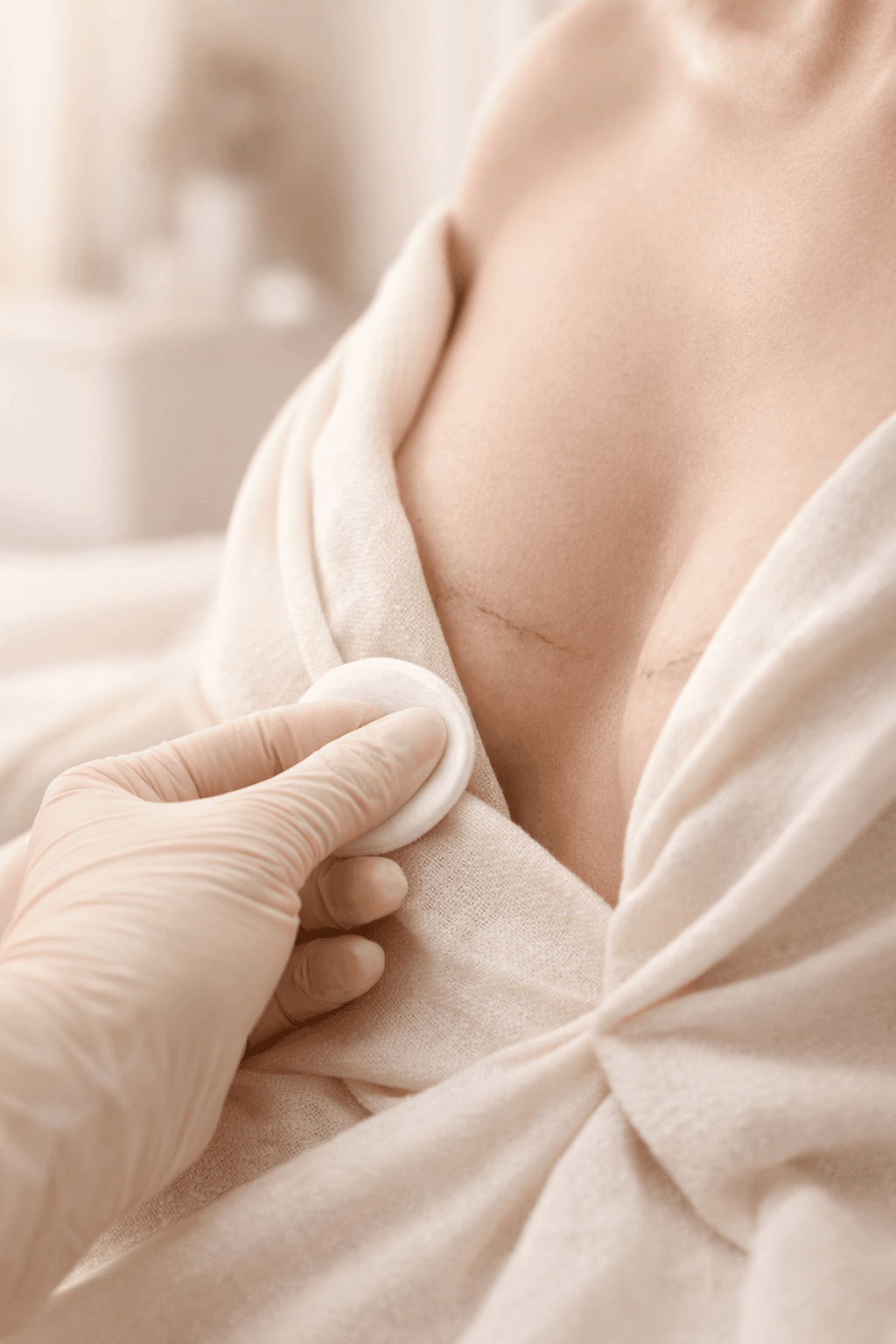 Camuflaje de mamoplastia