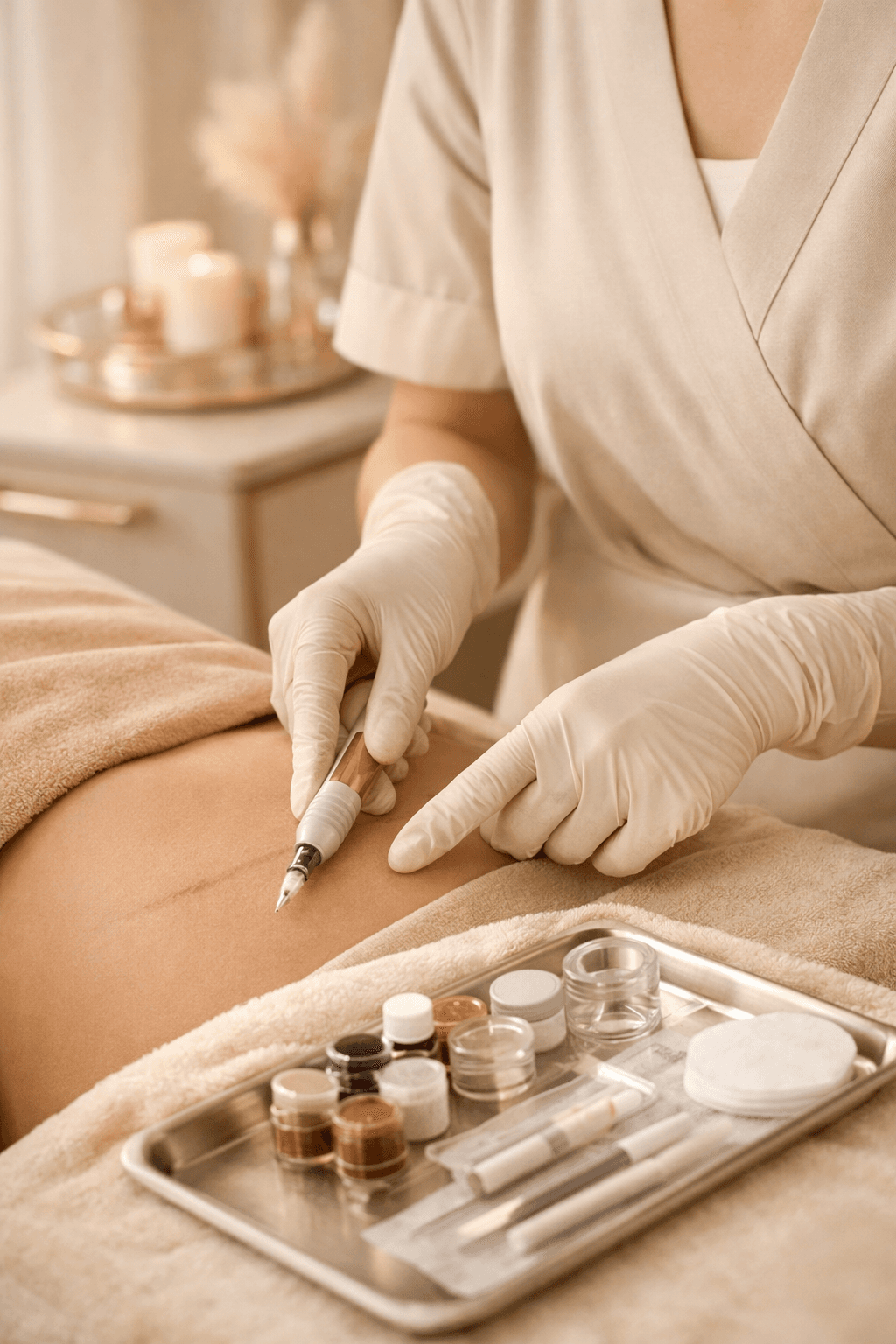 Camuflaje de pexia mamaria